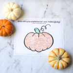 Thankful Pumpkin Printable {Free Instant Download!} Throughout Thanksgiving Pumpkin Worksheet