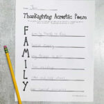 Thanksgiving Acrostic Poems   4 Free Printables   Literacy Learn Regarding Thanksgiving Acrostic Poem Worksheet