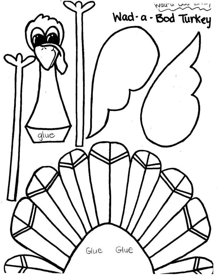 Thanksgiving Craft Worksheets