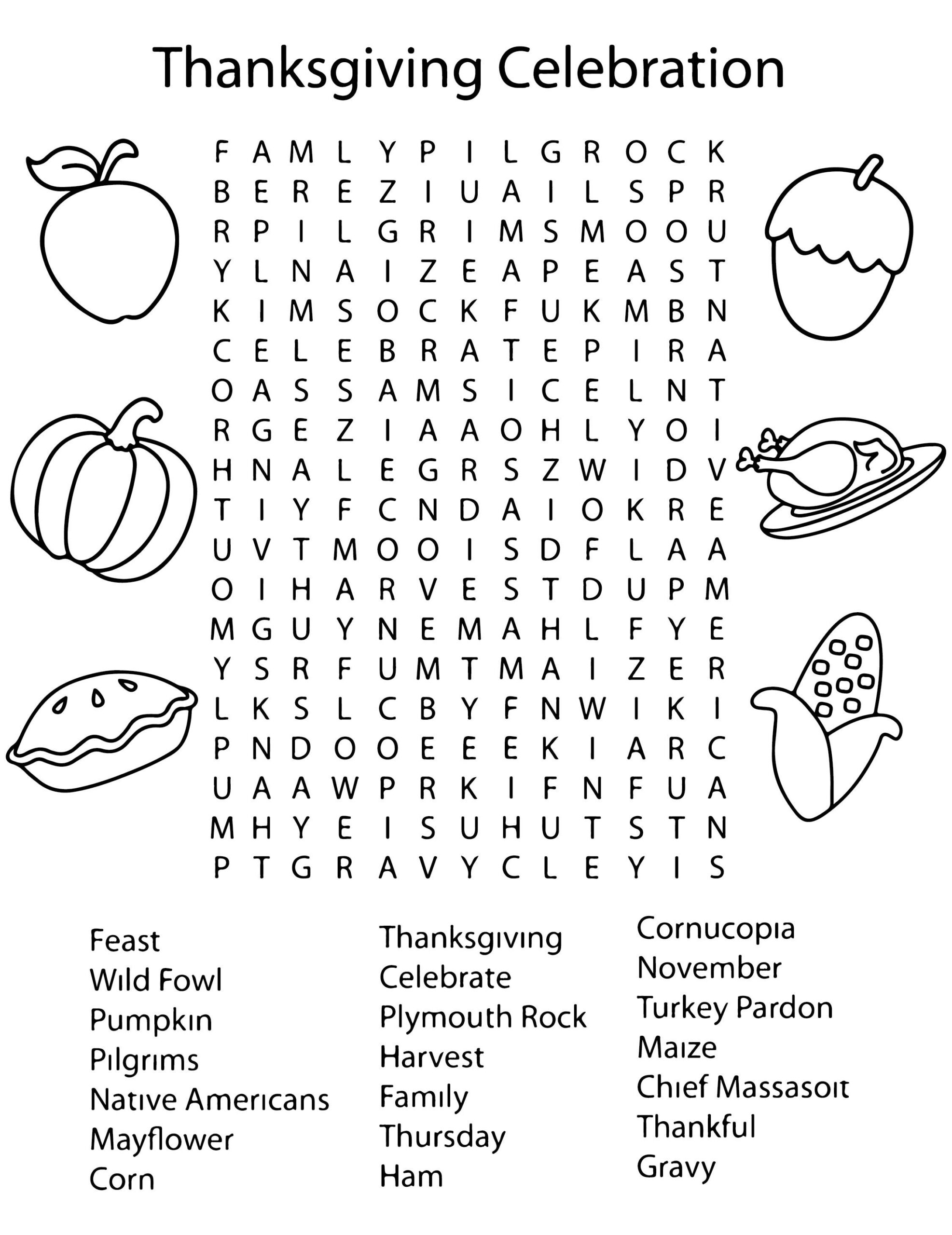 Thanksgiving Activity Sheets - 15 Free Pdf Printables | Printablee throughout Printable Thanksgiving Activities Worksheets