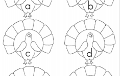 Thanksgiving Alphabet Turkeys | A To Z Teacher Stuff Printable in Thanksgiving Letter Worksheets