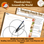 Thanksgiving Around The World   Classful With Thanksgiving Around The World Worksheet