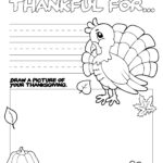 Thanksgiving Coloring Book Free Printable For The Kids! Throughout Free Thanksgiving Coloring Worksheets