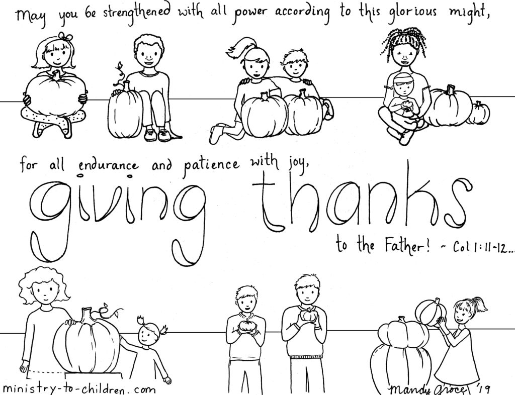 Thanksgiving Coloring Pages (Free Printable For Kids) inside Religious Thanksgiving Worksheets