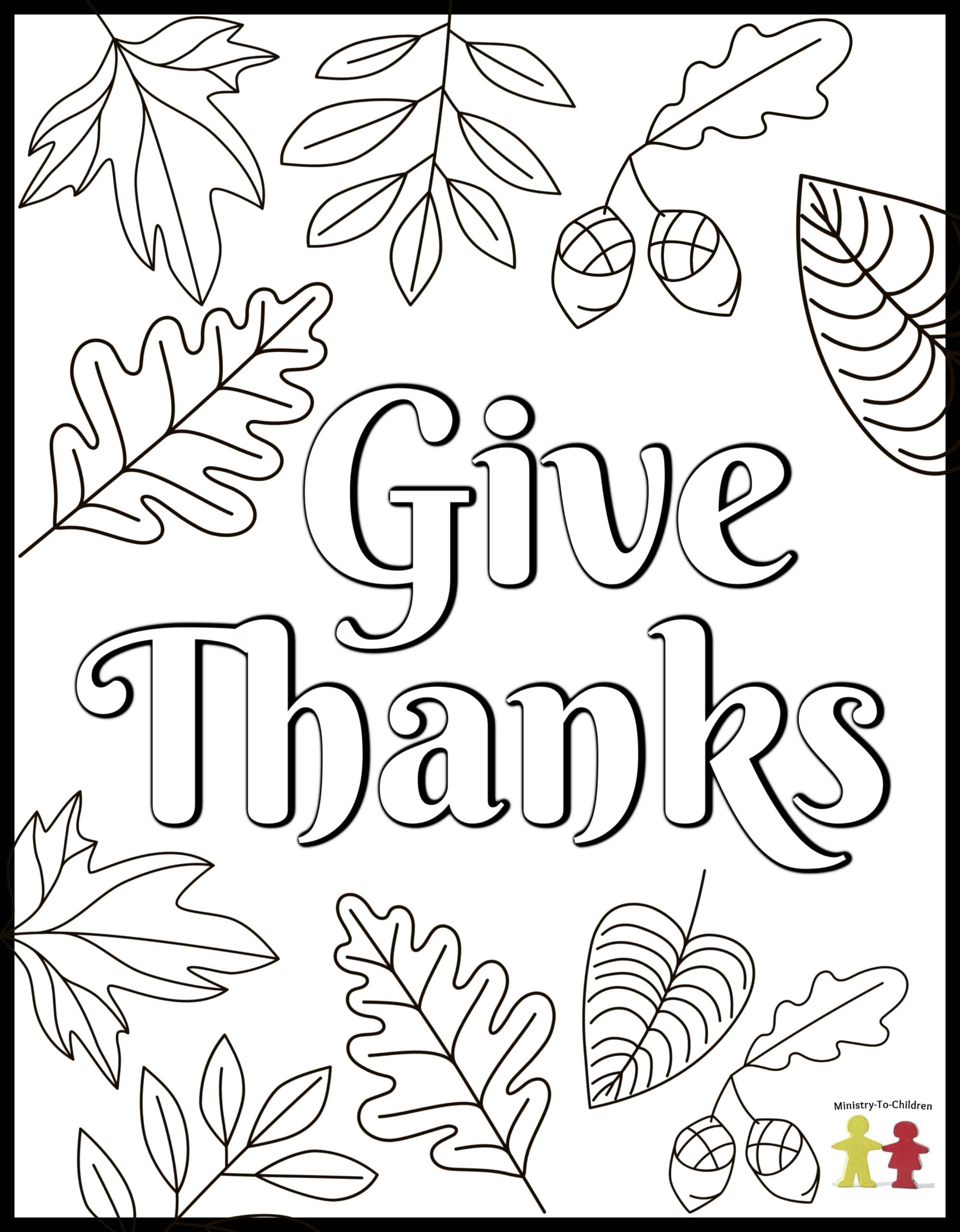 Thanksgiving Coloring Pages (Free Printable For Kids) pertaining to Christian Thanksgiving Worksheets
