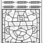 Thanksgiving Colornumber   Superstar Worksheets For Thanksgiving Day Math Worksheets