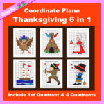 Thanksgiving Coordinate Plane Graphing Picture: Thanksgiving Pertaining To Thanksgiving Coordinate Graphing Picture Worksheets Free
