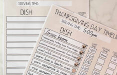 Thanksgiving Day Timeline Worksheet And My Menu - Worthing Court for Planning A Thanksgiving Dinner Worksheet