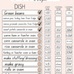 Thanksgiving Day Timeline Worksheet And My Menu   Worthing Court Regarding Planning A Thanksgiving Dinner Worksheet