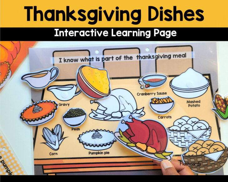 Thanksgiving Meal Worksheet