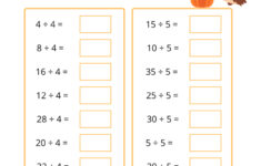 Thanksgiving Division Worksheets &amp; Printable for Division Thanksgiving Worksheets