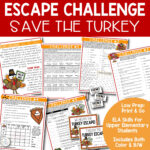 Thanksgiving Escape Challenge   The Collaborative Class For Thanksgiving Challenge Worksheet Answer Key