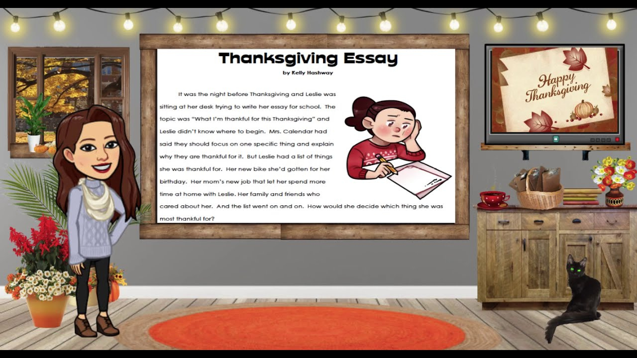 Thanksgiving Essay (Realistic Fiction) inside Super Teacher Worksheets Thanksgiving Essay
