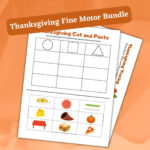 Thanksgiving Fine Motor Worksheets   Etsy Within Thanksgiving Fine Motor Worksheets