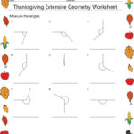 Thanksgiving Geometry Worksheet: Angles, Area, Volume (No Prep)   Etsy With Thanksgiving Geometry Worksheet