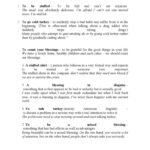 Thanksgiving Idioms: English Esl Worksheets Pdf & Doc Regarding Thanksgiving Idioms Worksheet