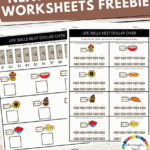 Thanksgiving Life Skills Next Dollar Over Worksheet Freebie! Pertaining To Thanksgiving Money Worksheets