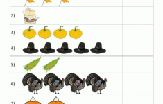 Thanksgiving Math Activities For Kindergarten intended for Thanksgiving Theme Worksheets