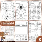 Thanksgiving Math & Literacy Worksheets For Kindergarten   In My For Tpt Free Thanksgiving Worksheets