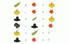 Thanksgiving Math Puzzles intended for 7 2 Thanksgiving Worksheet Answers