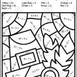 Thanksgiving Multiplication + Division Colorcode Regarding Division Thanksgiving Worksheets