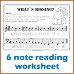 Thanksgiving Music Activities   Treble & Bass Note Names With Regard To Thanksgiving Piano Worksheets