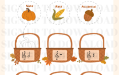 Thanksgiving Music Worksheet - Happy Musical Harvest (Ks1/2) with Free Thanksgiving Music Worksheets