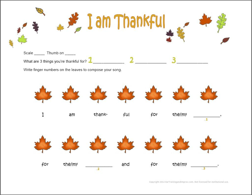 Thanksgiving Music Worksheets - 9 Fun Free Printables For Kids within Free Thanksgiving Music Worksheets