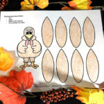 Thanksgiving Number Bonds Regarding Thanksgiving Turkey Pattern Worksheets