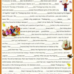 Thanksgiving, Past Present And Prese…: English Esl Worksheets Pdf With Thanksgiving Grammar Worksheets