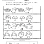 Thanksgiving Patterns Worksheet   Free Printable, Digital, & Pdf With Thanksgiving Patterns Worksheet