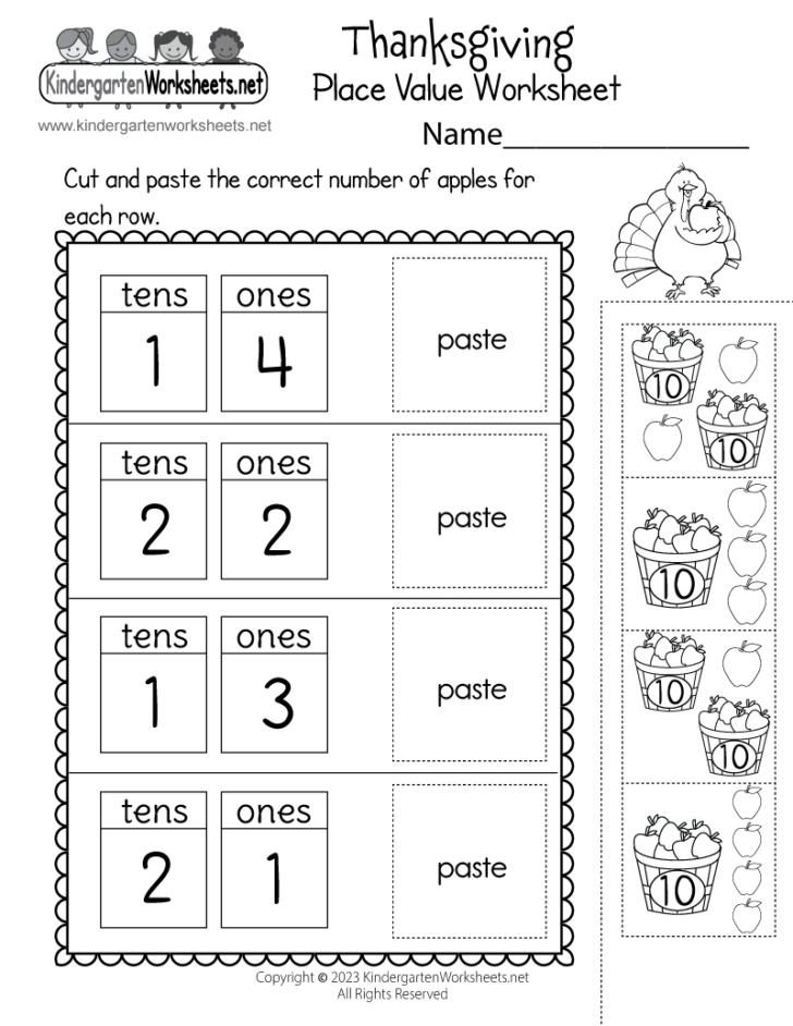 Thanksgiving Money Worksheets