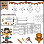 Thanksgiving Prewriting And Shapes Activities In Thanksgiving Pre Writing Worksheets