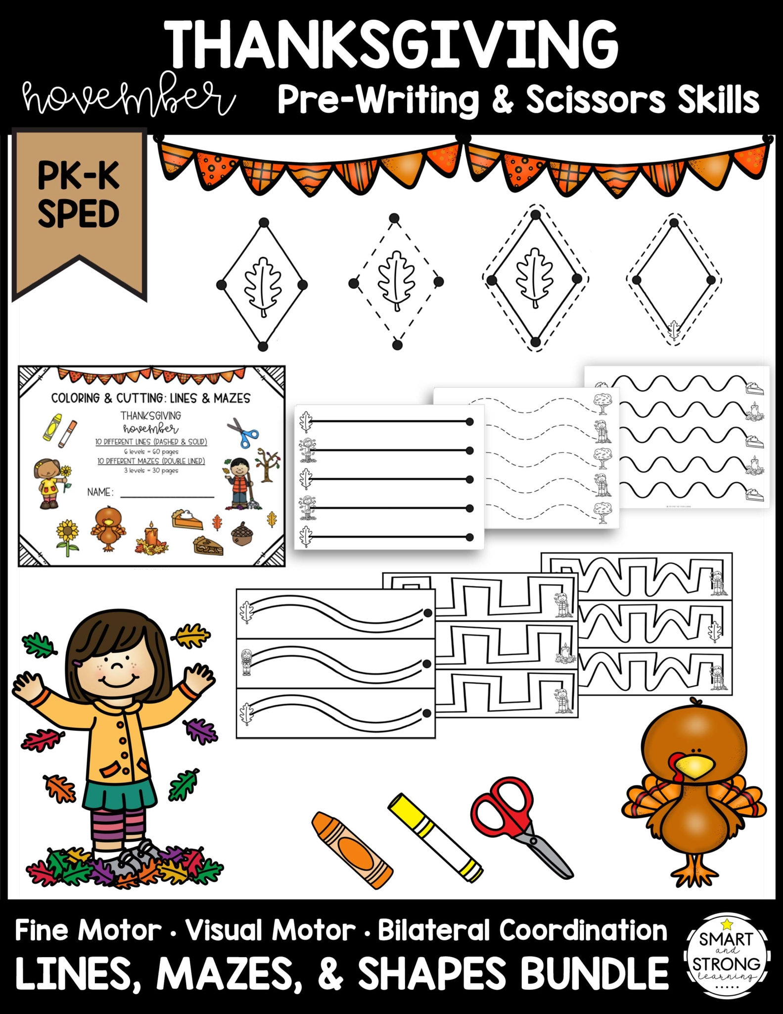 thanksgiving prewriting and shapes activities in thanksgiving pre writing worksheets Thanksgiving Prewriting And Shapes Activities in Thanksgiving Pre Writing Worksheets