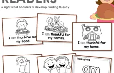 Thanksgiving Read &amp; Trace Sight Word Readers - In My World with regard to Thanksgiving Sight Word Worksheets