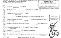 Thanksgiving Reading Comprehension Passages And Activities intended for Thanksgiving Worksheets For 3Rd Graders