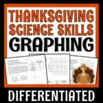 Thanksgiving Science Worksheet: Practice Graphing   Flying Colors Intended For Science Thanksgiving Worksheets