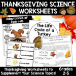 Thanksgiving Science Worksheets No Prep Acitivities   Thrifty In Throughout The Science Of Thanksgiving Worksheet