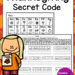 Thanksgiving Secret Code Worksheets   Your Therapy Source Pertaining To Thanksgiving Code Worksheet