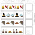 Thanksgiving Sorting Worksheets Throughout Thanksgiving Pattern Worksheets