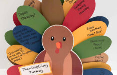 Thanksgiving Turkey" Craft For Kids (Free Printable) - Mindymakes throughout Thanksgiving Turkey Worksheet