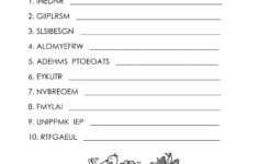 Thanksgiving Word Scramble (Free Worksheet) | Squarehead Teachers pertaining to Thanksgiving Word Scramble Worksheet