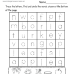 Thanksgiving Word Search Worksheet   Free Printable, Digital, & Pdf Pertaining To Thanksgiving Alphabet Worksheets