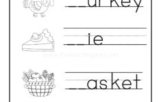 Thanksgiving Worksheets For Preschool - The Teaching Aunt pertaining to Thanksgiving Worksheets For Preschoolers