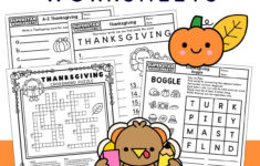 Thanksgiving Worksheets (Free Printables) - Superstar Worksheets within Free Printable Thanksgiving Worksheets