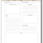 The Best Free Printable Thanksgiving Planner (8 Pages)   The Pertaining To Thanksgiving Budget Worksheet