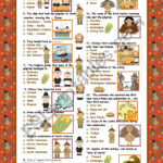 The First Thanksgiving Quiz (With Answers)   Esl Worksheetmaguyre Throughout Thanksgiving Worksheet Answers