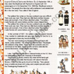 The History Of Thanksgiving   Esl Worksheetlediti Within The History Of Thanksgiving Worksheet
