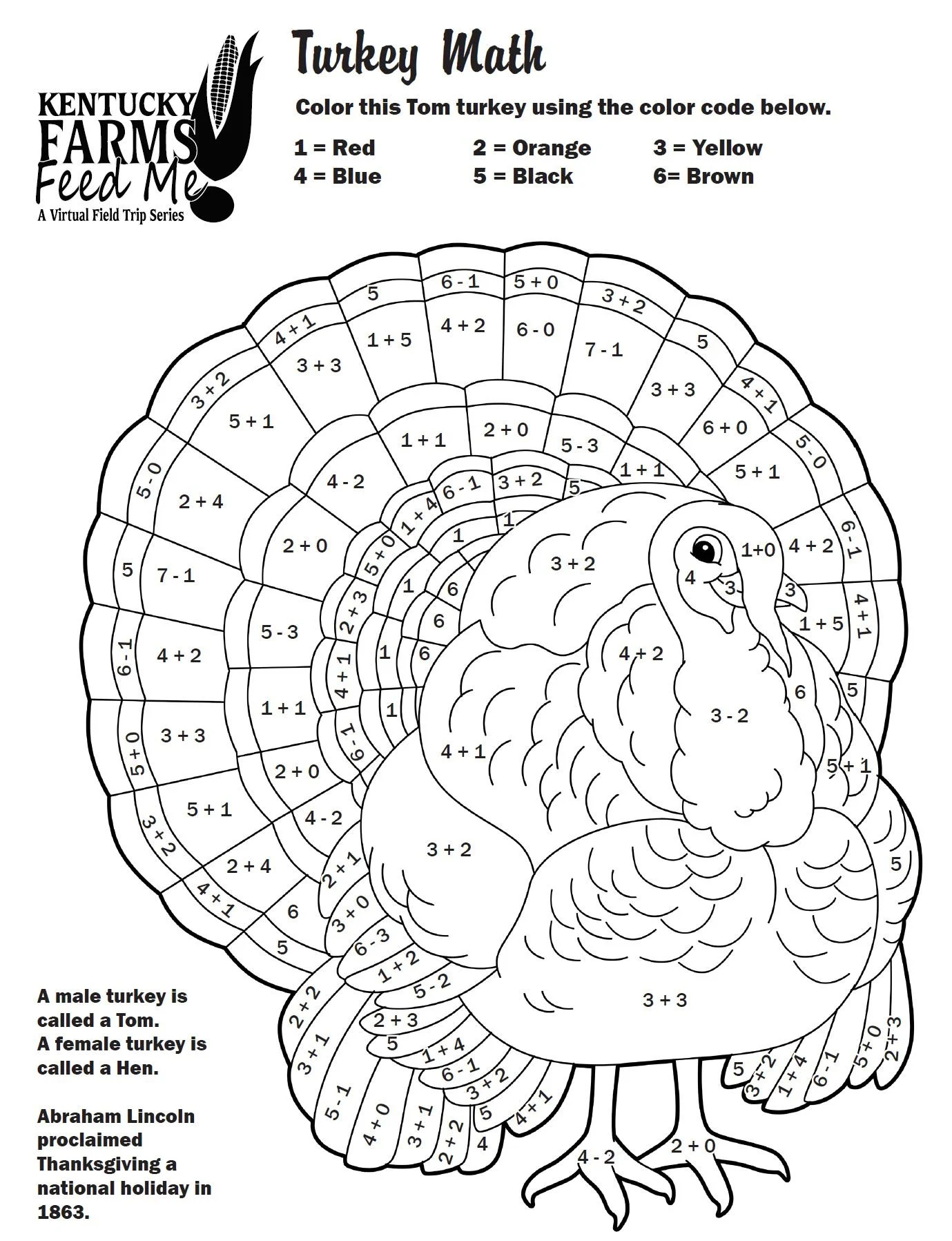 turkey colornumber worksheets teachkyag for free thanksgiving math worksheets for middle school Turkey Colornumber Worksheets — #Teachkyag for Free Thanksgiving Math Worksheets For Middle School