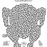 Turkey Maze • Beeloo Printable Crafts And Activities For Kids Regarding Thanksgiving Maze Worksheet